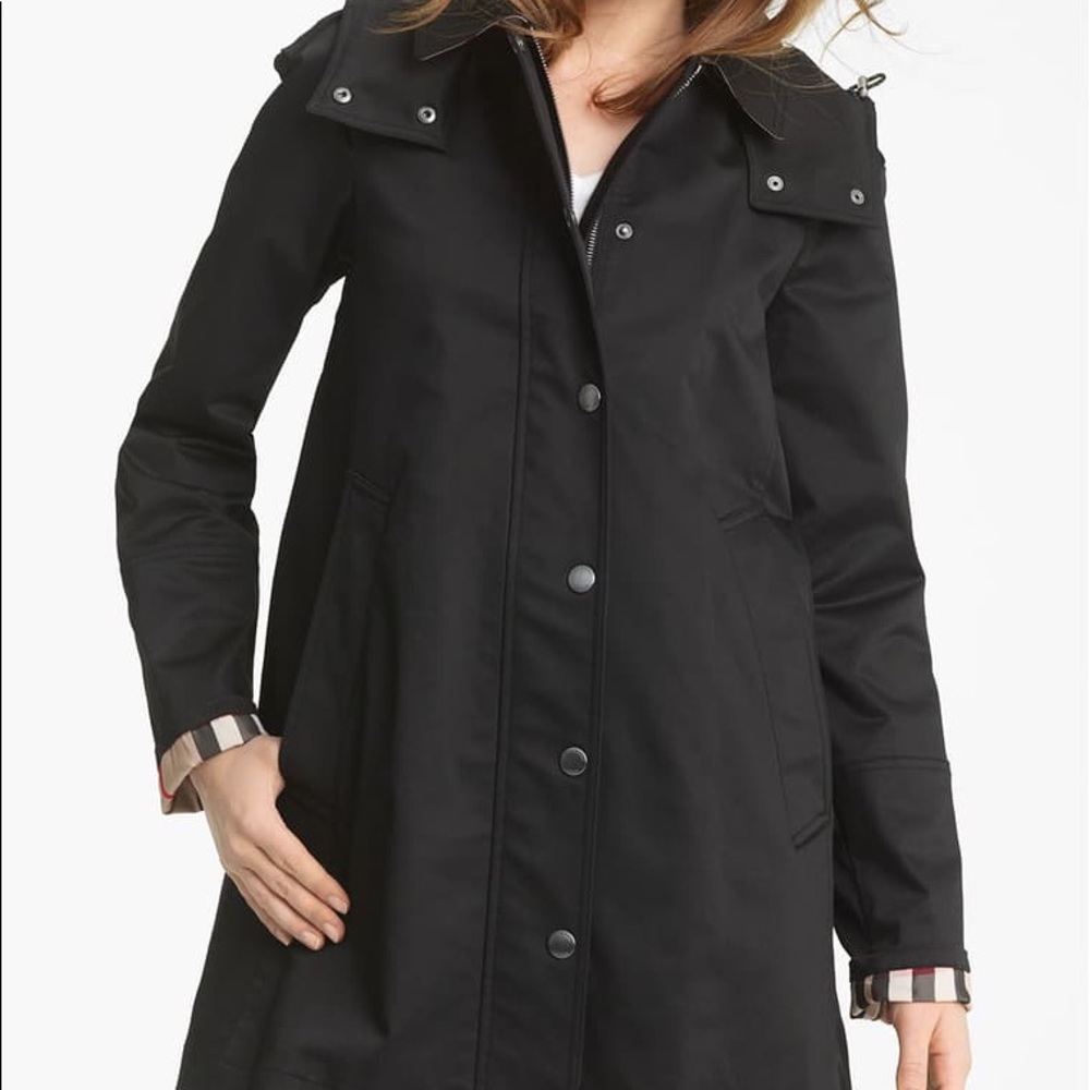ISO- Burberry or Barbour Rain Jacket size xsmall